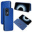 Xiaomi 12T/12T Pro Flip Cover - Karbonfiber - Blå