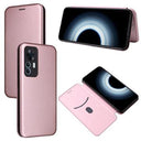 Xiaomi 12T/12T Pro Flip Cover - Karbonfiber - Rødguld