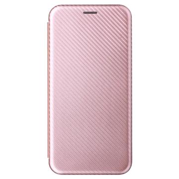 Xiaomi 12T/12T Pro Flip Cover - Karbonfiber - Rødguld