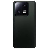 Xiaomi 13T/13T Pro Anti-Fingeraftryk Mat TPU Cover - Sort