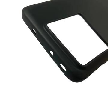Xiaomi 13T/13T Pro Anti-Fingeraftryk Mat TPU Cover - Sort