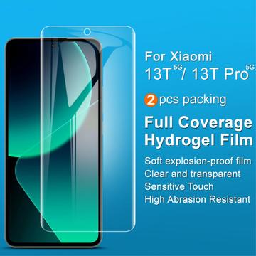 Xiaomi 13T/13T Pro Imak Hydrogel III Beskyttelsesfilm - 2 Stk.
