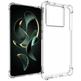 Xiaomi 13T/13T Pro Stødsikkert TPU Cover - Gennemsigtig