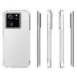 Xiaomi 13T/13T Pro Stødsikkert TPU Cover - Gennemsigtig