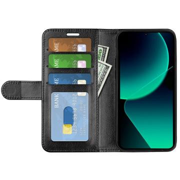 Xiaomi 13T/13T Pro Pung Taske med Magnetisk Lukning - Sort