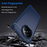 Xiaomi Civi 4 Pro/14 Civi Børstet TPU Cover - Karbonfiber - Blå