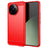 Xiaomi Civi 4 Pro/14 Civi Børstet TPU Cover - Karbonfiber - Rød