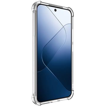 Xiaomi 14 Imak Faldsikkert TPU Cover - Gennemsigtig