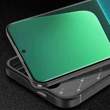 Xiaomi 14 Pro Beetle Karbonfiber TPU Cover - Sort
