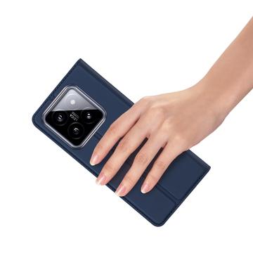 Xiaomi 14 Pro Dux Ducis Skin Pro Flip Cover - Blå