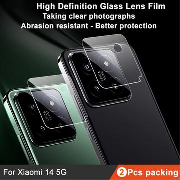 Xiaomi 14 Imak HD Kamera Linse Hærdet Glas - 2 Stk.