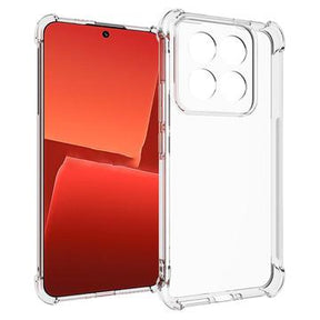 Xiaomi 14 Pro Stødsikkert TPU Cover - Gennemsigtig