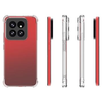 Xiaomi 14 Pro Stødsikkert TPU Cover - Gennemsigtig