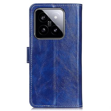 Xiaomi 14 Pro Pung med Magnetisk Lukning - Blå