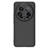 Xiaomi 14 Ultra Anti-Fingeraftryk Mat TPU Cover - Sort