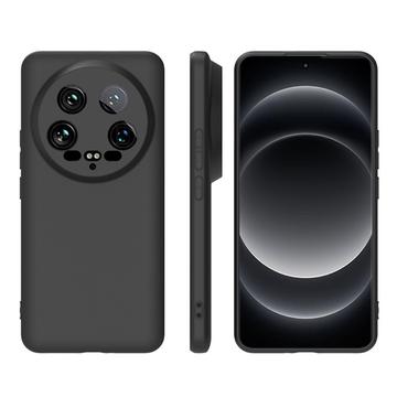 Xiaomi 14 Ultra Anti-Fingeraftryk Mat TPU Cover - Sort