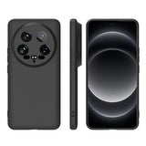 Xiaomi 14 Ultra Anti-Fingeraftryk Mat TPU Cover - Sort