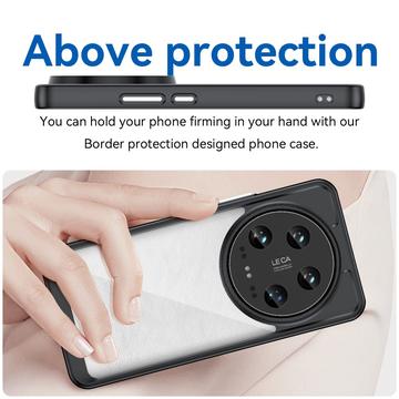 Xiaomi 14 Ultra Anti-Shock Hybrid Cover - Sort