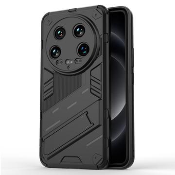 Xiaomi 14 Ultra Armor Hybrid Cover med Stand - Sort