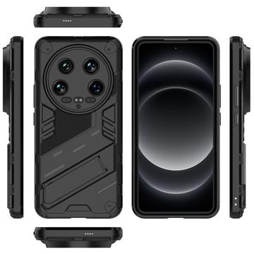 Xiaomi 14 Ultra Armor Hybrid Cover med Stand - Sort