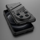 Xiaomi 14 Ultra Armor Hybrid Cover med Stand - Sort