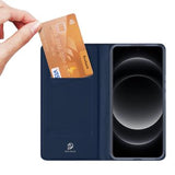 Xiaomi 14 Ultra Dux Ducis Skin Pro Flip Cover - Blå