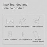 Xiaomi 14 Ultra Imak UX-5 TPU Cover - Gennemsigtig