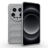 Xiaomi 14 Ultra Rugged TPU Cover - Lysegrå