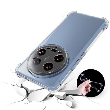 Xiaomi 14 Ultra Stødsikkert TPU Cover - Gennemsigtig
