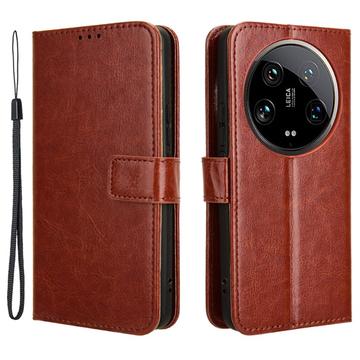 Xiaomi 14 Ultra Pung Taske med Magnetisk Lukning - Brun