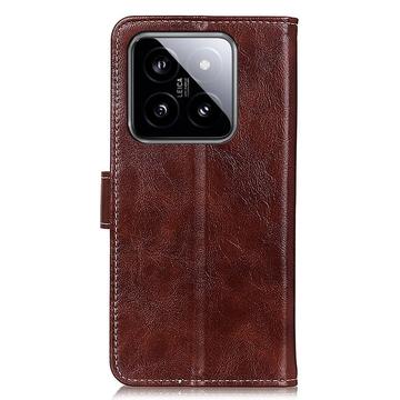 Xiaomi 14 Pung med Magnetisk Lukning - Brun