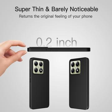 Xiaomi 14T Skridsikkert TPU Cover - sort