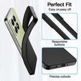 Xiaomi 14T Skridsikkert TPU Cover - sort