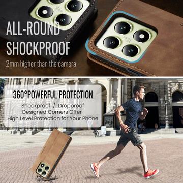 Xiaomi 14T Caseme 013 Series Pung - Brun