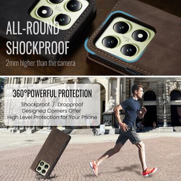 Xiaomi 14T Caseme 013 Series Pung - Kaffe