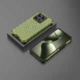 Xiaomi 14T Honeycomb Armored Hybrid Cover - Grøn