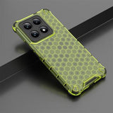 Xiaomi 14T Honeycomb Armored Hybrid Cover - Grøn