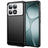 Xiaomi 14T Pro Børstet TPU Cover - Karbonfiber - Sort