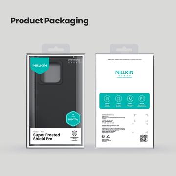 Xiaomi 14T Pro Nillkin Super Frosted Shield Pro Hybrid Cover - Sort