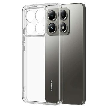 Xiaomi 14T Ridsefast Hybrid Cover - Gennemsigtig