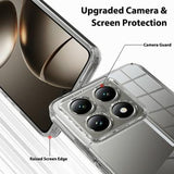 Xiaomi 14T Ridsefast Hybrid Cover - Gennemsigtig