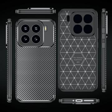 Xiaomi 15 Beetle Karbonfiber TPU Cover - Sort