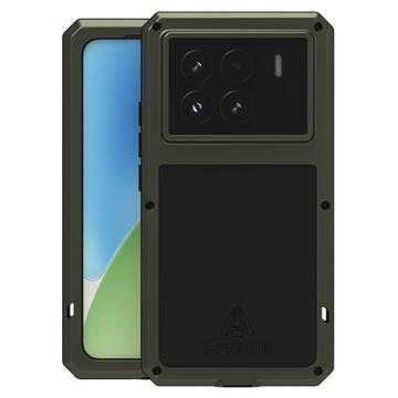 Xiaomi 15 Love Mei Powerful Hybrid Cover - Grøn