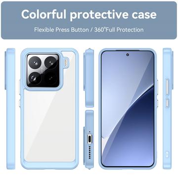 Xiaomi 15 Pro Anti-Shock Hybrid Cover - Blå