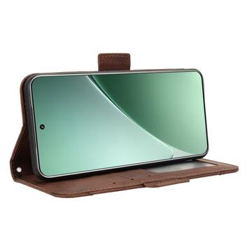 Xiaomi 15 Pro Pung Cover med Kortholder - Brun