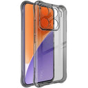 Xiaomi 15 Pro Imak Faldsikkert TPU Cover - Gennemsigtig Sort