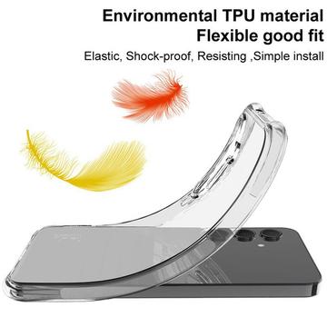 Xiaomi 15 Pro Imak Faldsikkert TPU Cover - Gennemsigtig