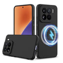 Xiaomi 15 Pro Liquid Silikone Cover - MagSafe Kompatibel - Sort