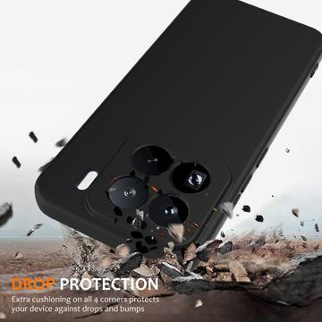 Xiaomi 15 Pro Liquid Silikone Cover - MagSafe Kompatibel - Sort