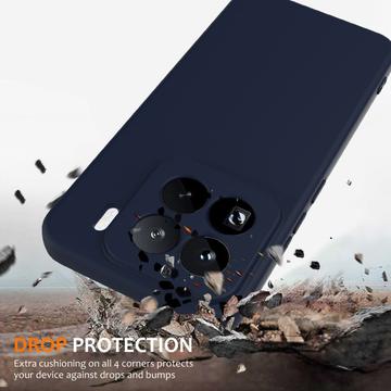 Xiaomi 15 Pro Liquid Silikone Cover - MagSafe Kompatibel - Mørkeblå